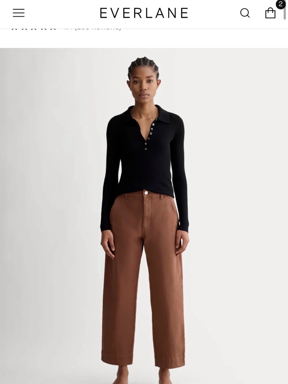 Everlane Utility Straight Leg Pant